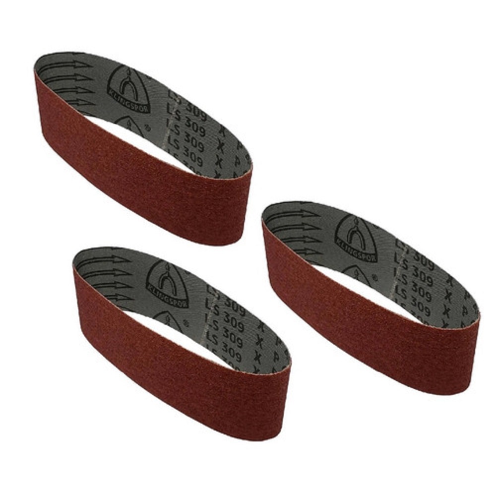 CINTA LIXA 760X025 MM GR 80 COM 3 UN KLINGSPOR em Oferta na Shopee