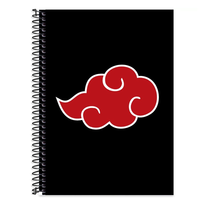 Caderno Escolar Akatsuki 20 Matérias 400 Folhas