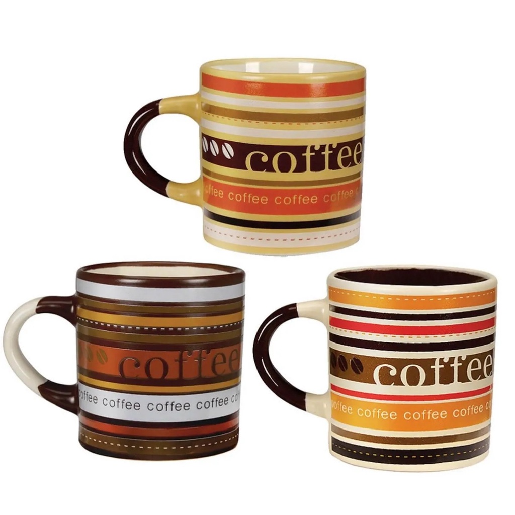 Caneca De Cerâmica Café Caboclo 110 Ml 24 Unidades Yazi