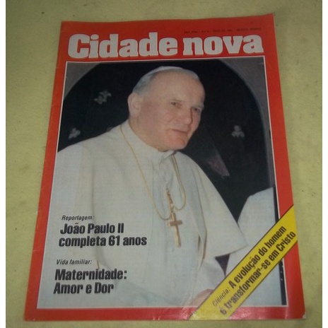 Revista Cidade Nova nº 5 - Maio de 1981 - João Paulo II
