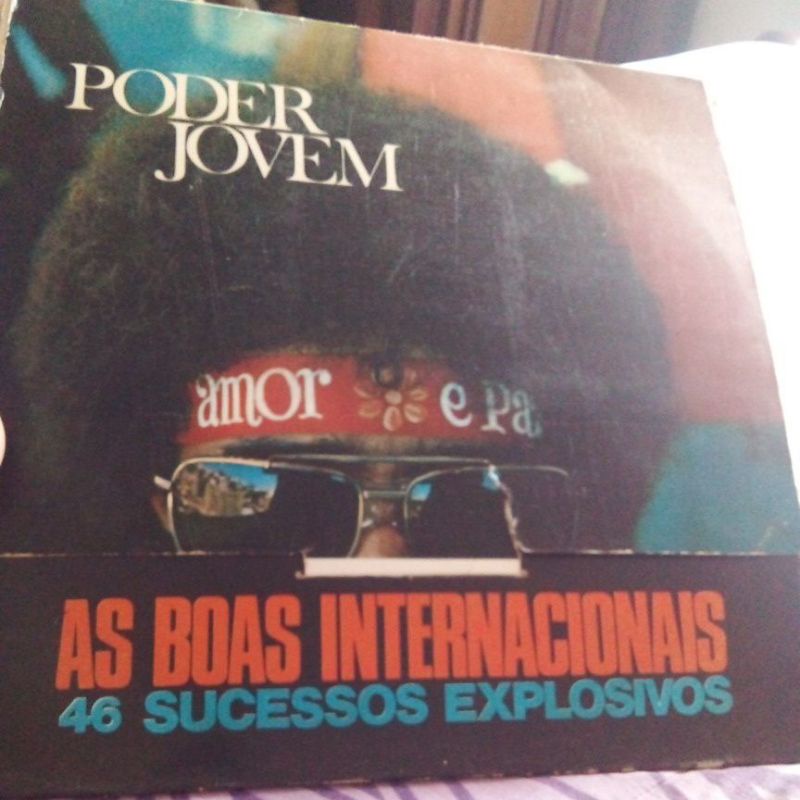 Disco Vinil Poder Jovem As Boas Internacionais  Box com 4 lps