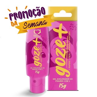 Gel Estimulante Feminino Goze + Acelerador do Prazer 4 em 1 - Sexy Fantay - Sex Shop