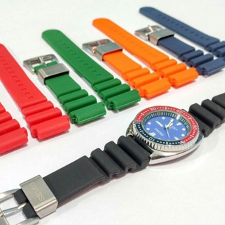 Relógio Seiko Silicone RUBBER STRAP 22mm Diver Cor Completa