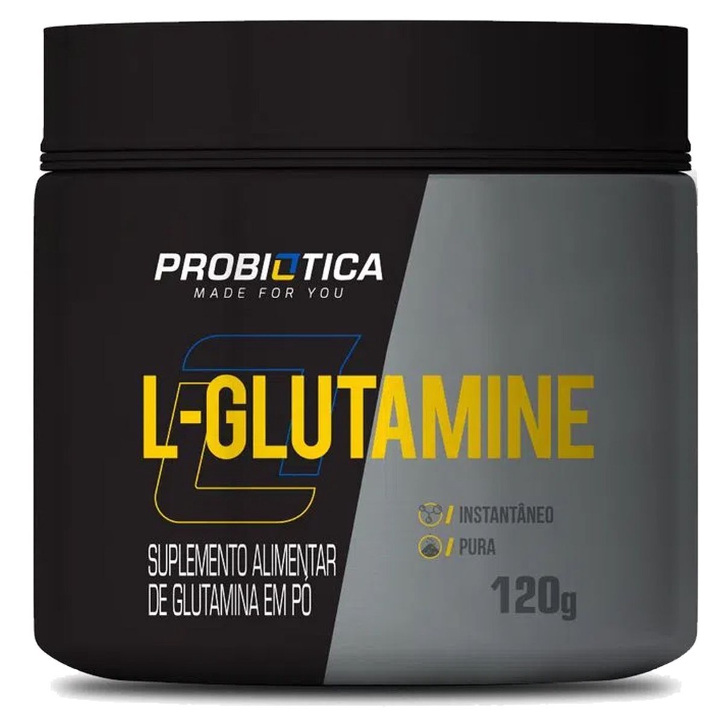 Glutamina em Pó L-Glutamine Probiótica 120g