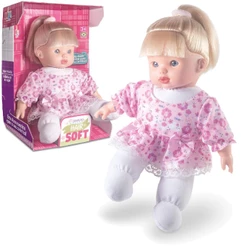 Kit 10 Unidades Boneca Hair Soft Super Macia Menina Bebê