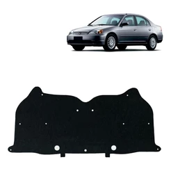 Forro De Capo Dianteiro Honda Civic 2003 2002 2001 - Autocolante