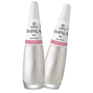 Kit Com 2 Esmaltes Perolado Lua Impala em Oferta na Shopee