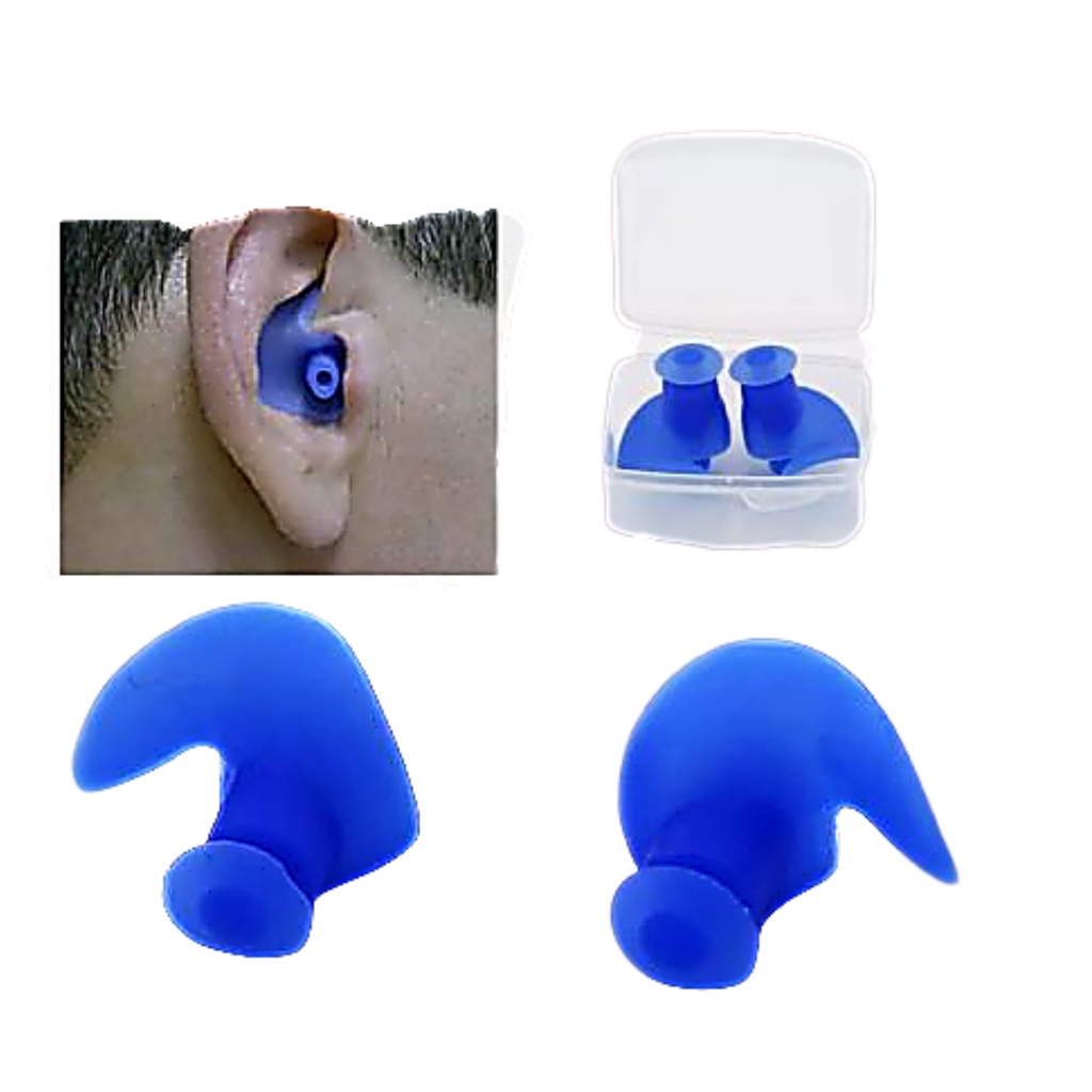 Protetor de Ouvido Tampão Barulho Ronco Natação Mergulho em Oferta na Shopee