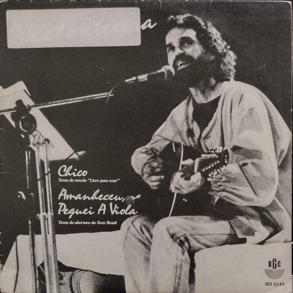 Compacto Renato Teixeira Amanheceu Peguei A Viola / Chico 1980