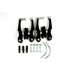 PAR FREIO V-BRAKE ALUMINIO COM SAPATA ALLEN PRETO