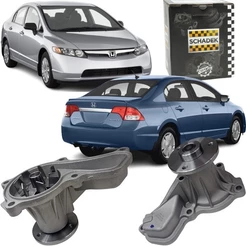 BOMBA D'AGUA - HONDA CIVIC 1.8 16V R18A1 2006 A 2010 2011 2012 2013 2014 2015 2016 - SCHADEK 20236