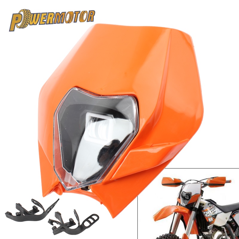 Farol LED Para Motocicleta , KTM , Yamaha , Suzuki , SX , EXC , XCF , DRZ , WR , YZF 250-450