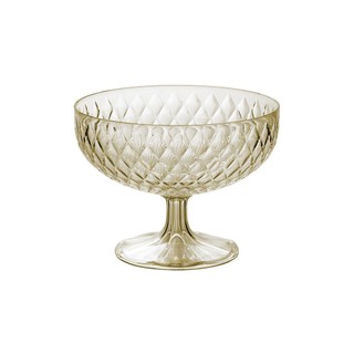 Taça para Sobremesa 1,9 L Plástico Citrino Glamour Plasútil em Oferta na Shopee