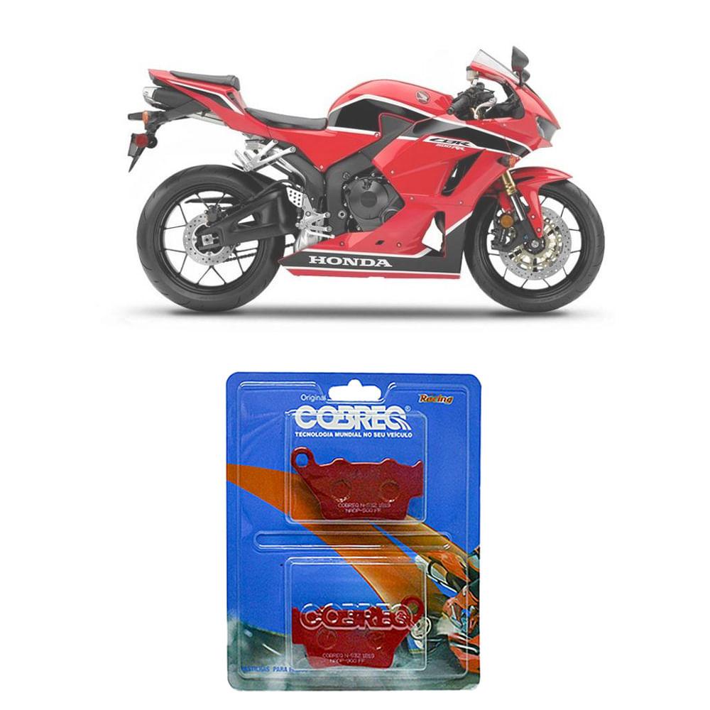 Pastilha Traseira Cobreq N 962 Honda CBR 600RR 2007-2017