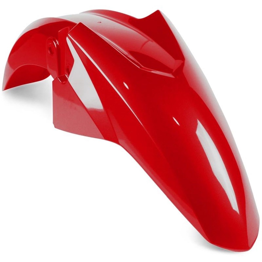 Paralama Dianteiro De Moto Pro Tork Modelo Original Para Honda CG Titan 160 Ex 2016 Vermelho Prata Carenagem Carcaça