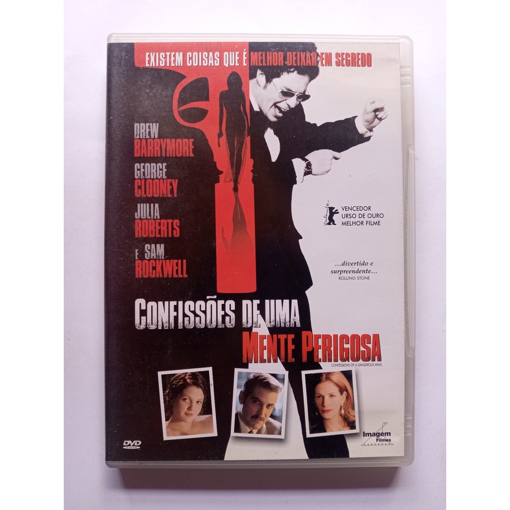 Dvd Confissões De Uma Mente Perigosa George Clooney