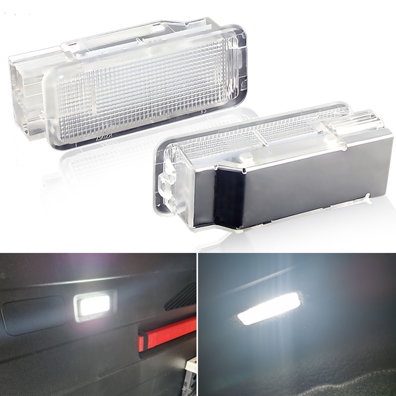 LED porta Luz Pé Bagagem Tronco Cortesia Glovebox luz Para Peugeot 206 207 306 307 308 406 407 508 607 1007 3008 5008