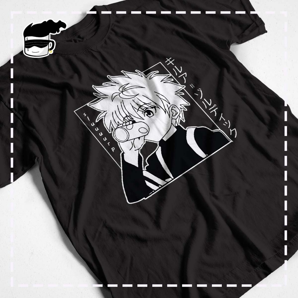Camiseta Killua Unissex 100% Algodão Camisa Anime Hunter Hunter