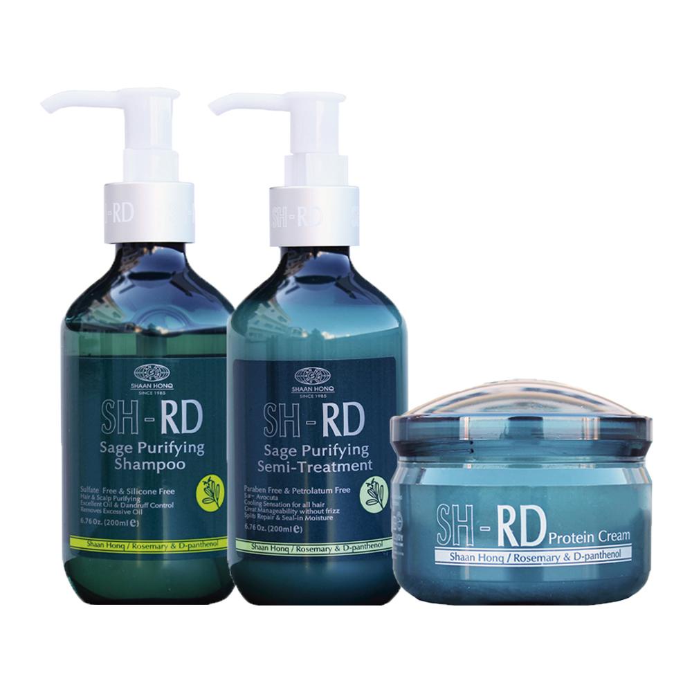 Kit N.P.P.E SH-RD Sage Purifying - Shampoo e Condicionador e Leave-in 50 ml - Beauty