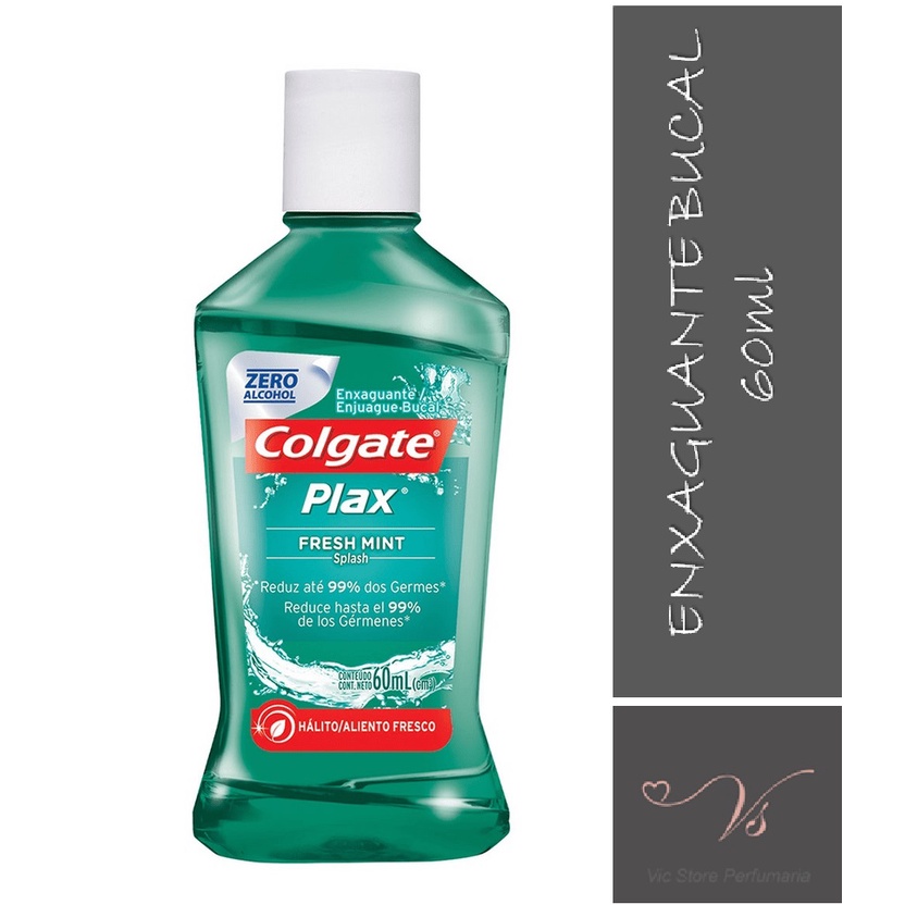 Enxaguante Bucal Colgate Plax Fresh Mint 60ml