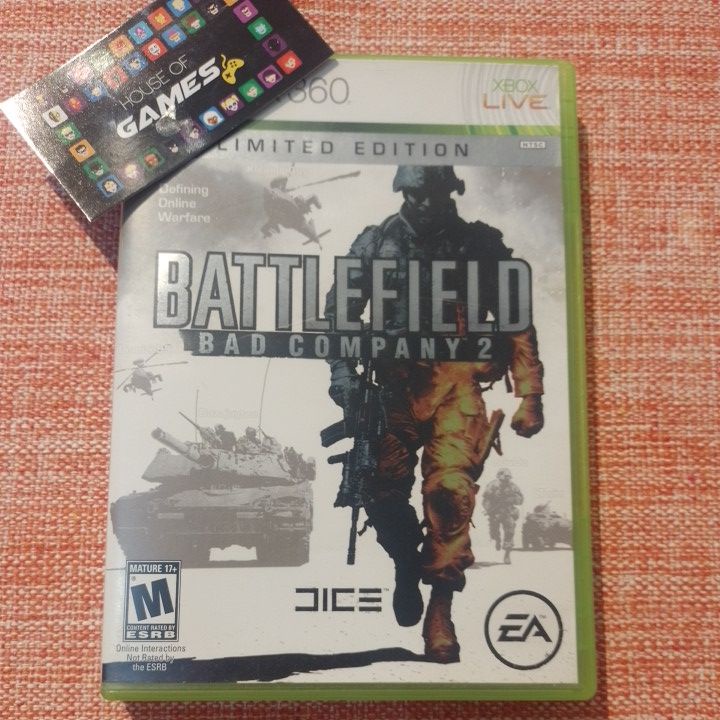 Game Battlefield Bad Company 2 Xbox 360 Mídia Física original
