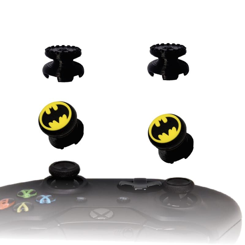 GripAimX Xbox One Extensor 3d Analogico Preto FPS Shooter Tiro Protetor Hero Batman
