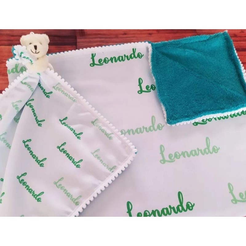 Naninha + manta personalizadas