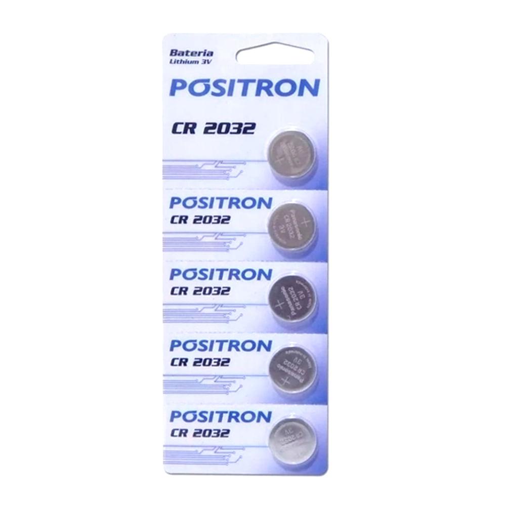 Kit 5 unidades Bateria Moeda 3V de Lítio CR2032 Pósitron em Oferta na Shopee