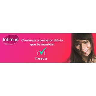 Protetor Diário Intimus Days Antibacteriana - 40 Unidades