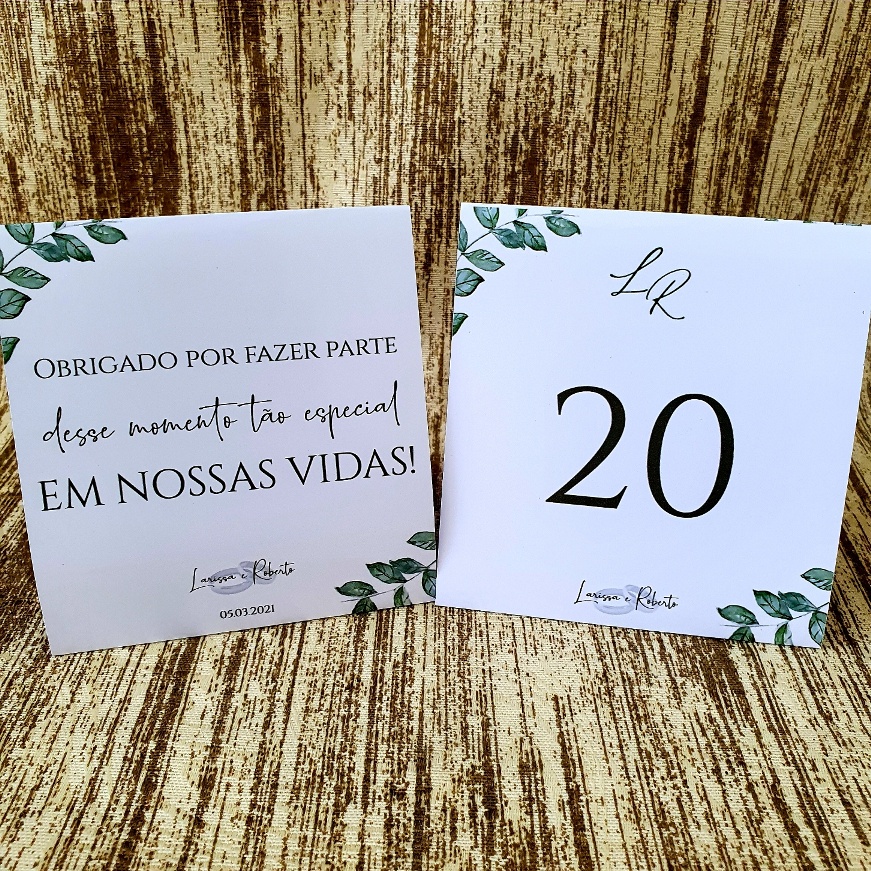 Numeração De Mesa