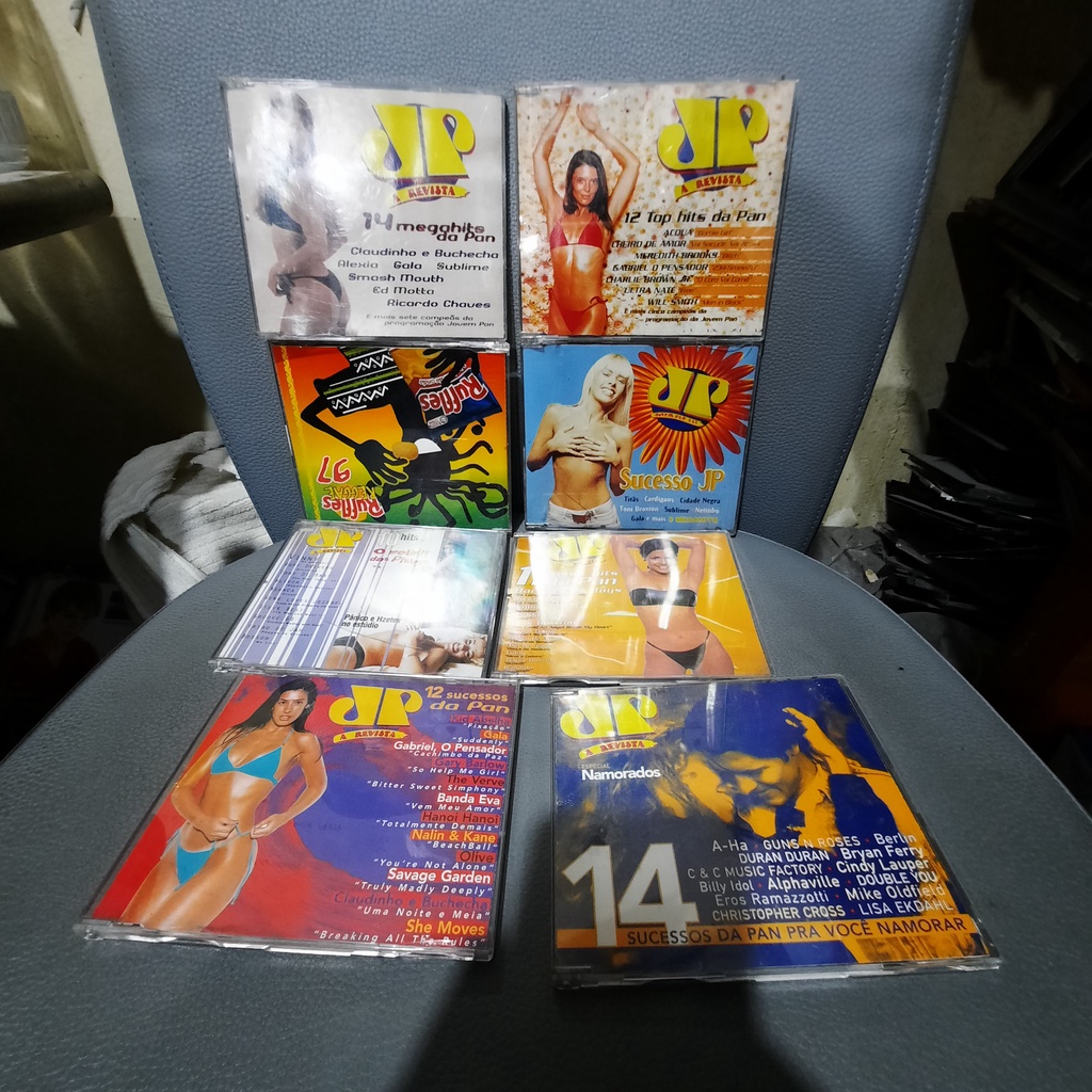 Coleção Cds Promocionais JP. Ruffles Reggae 97, Coleção com 8 CDs