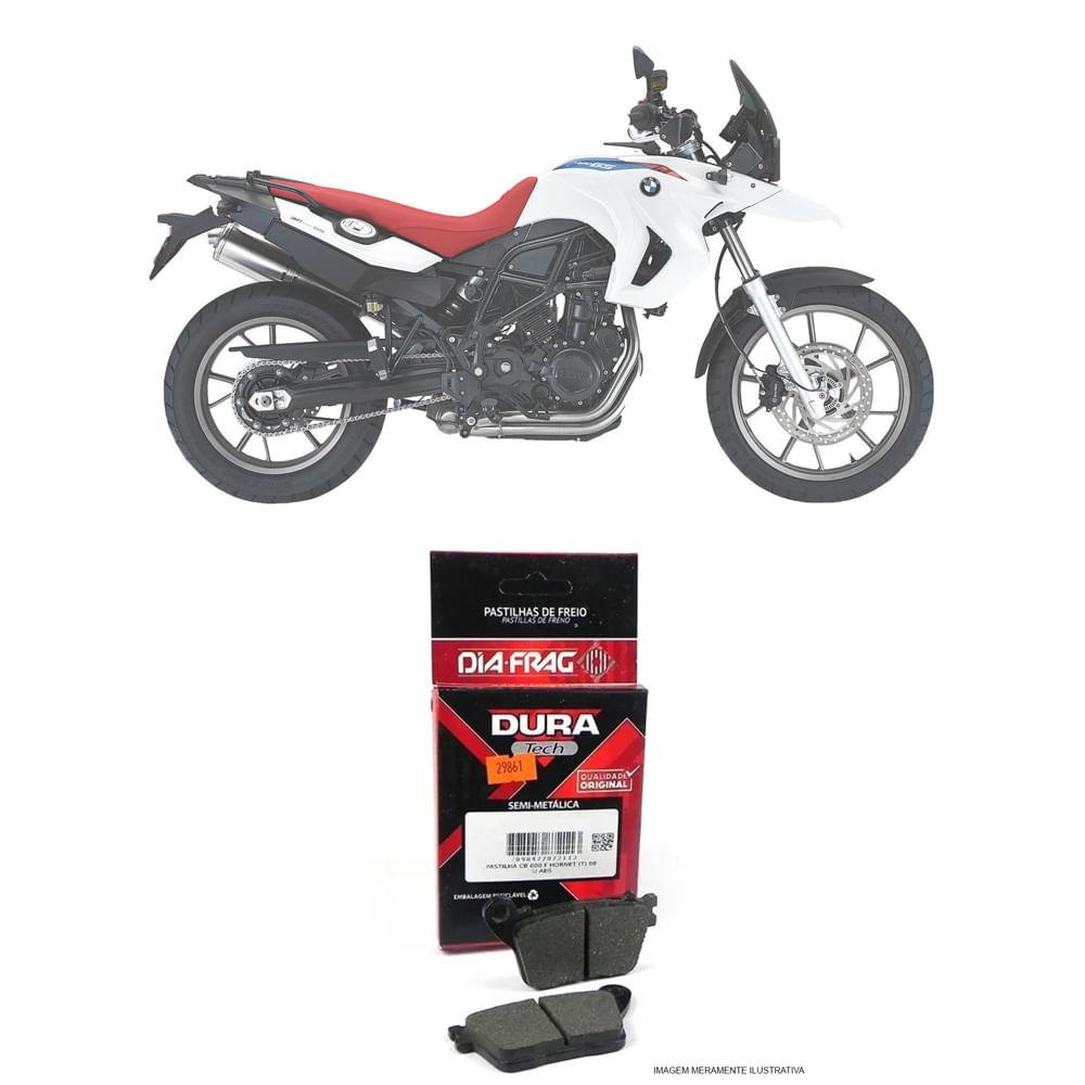 Pastilha Traseira Dia-Frag BMW F 650 GS F 800 GS DFP-40813 em Oferta na Shopee