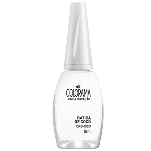 Colorama Esmalte Cremoso de Longa Duração 8ml - Batida de Coco em Oferta na Shopee