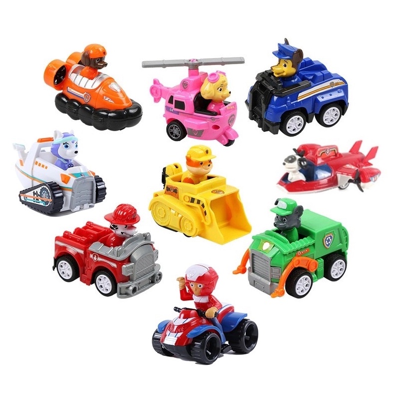 Chase Sky Zuma Everest Cão Robô Carrinhos Miniaturas Patrulha Canina Brinquedo Carro a Fricção