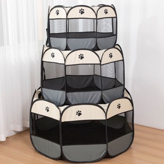 Casinha de cachorro grande portátil dobrável para cachorros e gatos resistente
