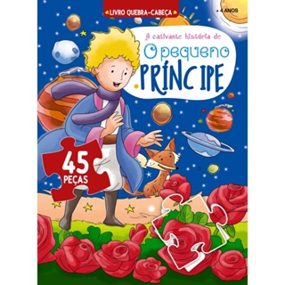 O Pequeno Príncipe Livro Quebra-Cabeça em Oferta na Shopee