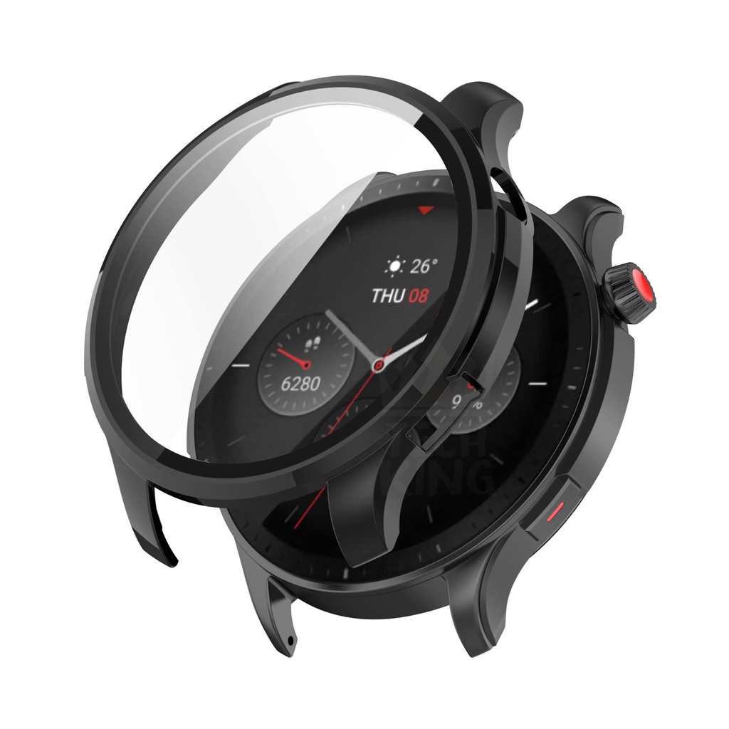 capa case Acrilico e tela de vidro para amazfit gtr 4 A2166