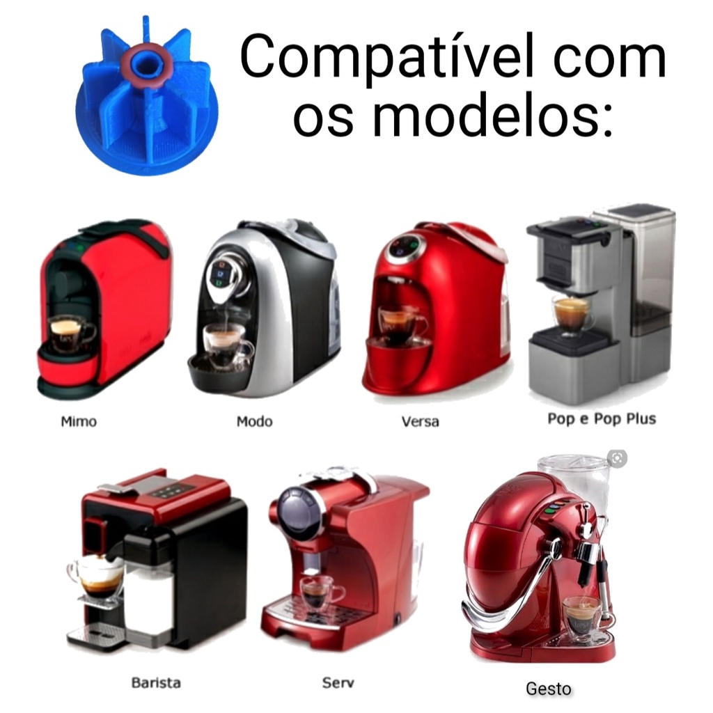 Cápsula Retrolavagem genérica para Limpeza Cafeteira 3 Corações (Não serve para Lov, Touch e Passione) em Oferta na Shopee