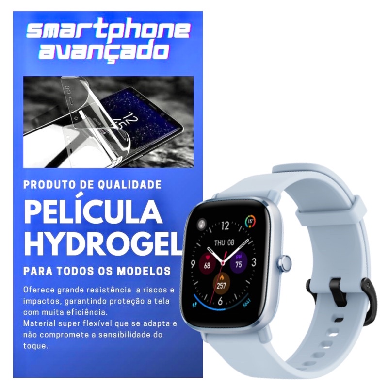 Película Hydrogel Hd Amazfit Gts 2 mini versão 2022