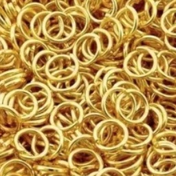 3.000 Argola Metal Dourado 4mm em Oferta na Shopee