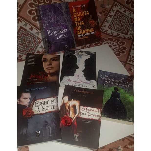 Desapego De Livros Sobre Sobrenatural E Vampiros 