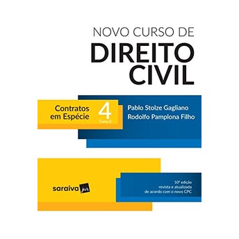 Novo Curso de Direito Civil: Contratos Em Espécie - Vol.4 - Tomo 2