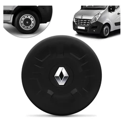 Calota Centro Roda Nova Renault Master Com Emblema Cromado 2014 2015 2016 2017 2018 2019 2020 2021
