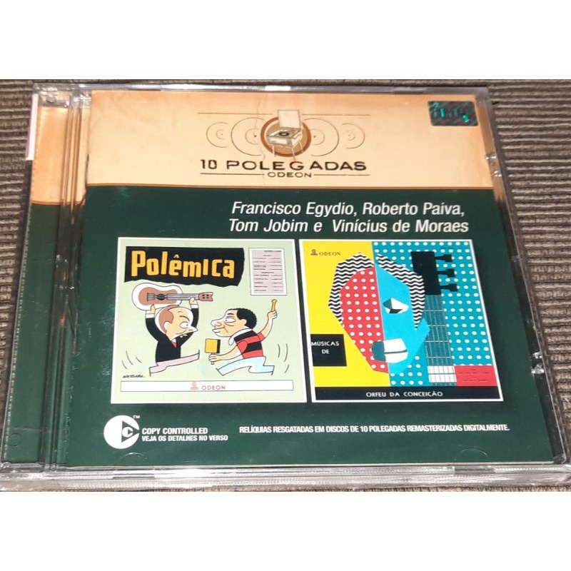 Cd Francisco egydio Roberto paiva tom jobim lacrado 8592