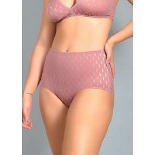 Calcinha Duloren Cintura Alta Paris ARGILE ROSÉE Plus Size
