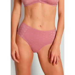 Calcinha Duloren Cintura Alta Cuore ROSE PASSÉ