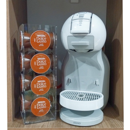 Organizador Suporte de Capsulas Café Dolce Gusto Torre de Acrílico