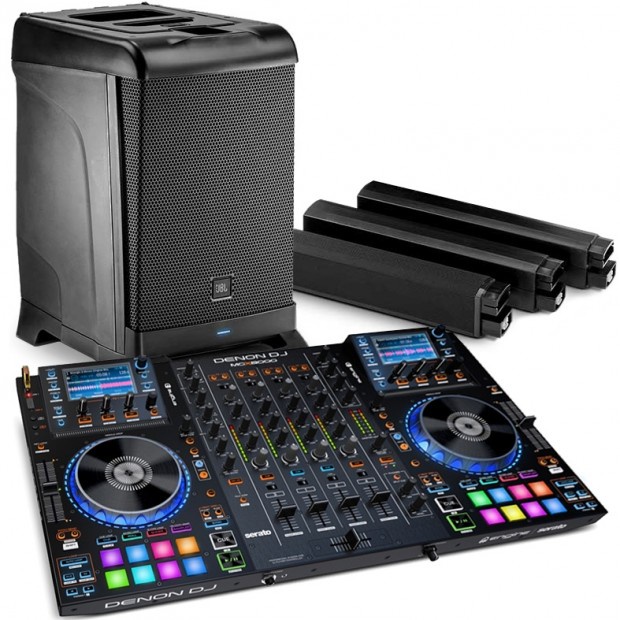 Low Energy Consumption DJ Equipment Package with JBL EON ONE AllinOne