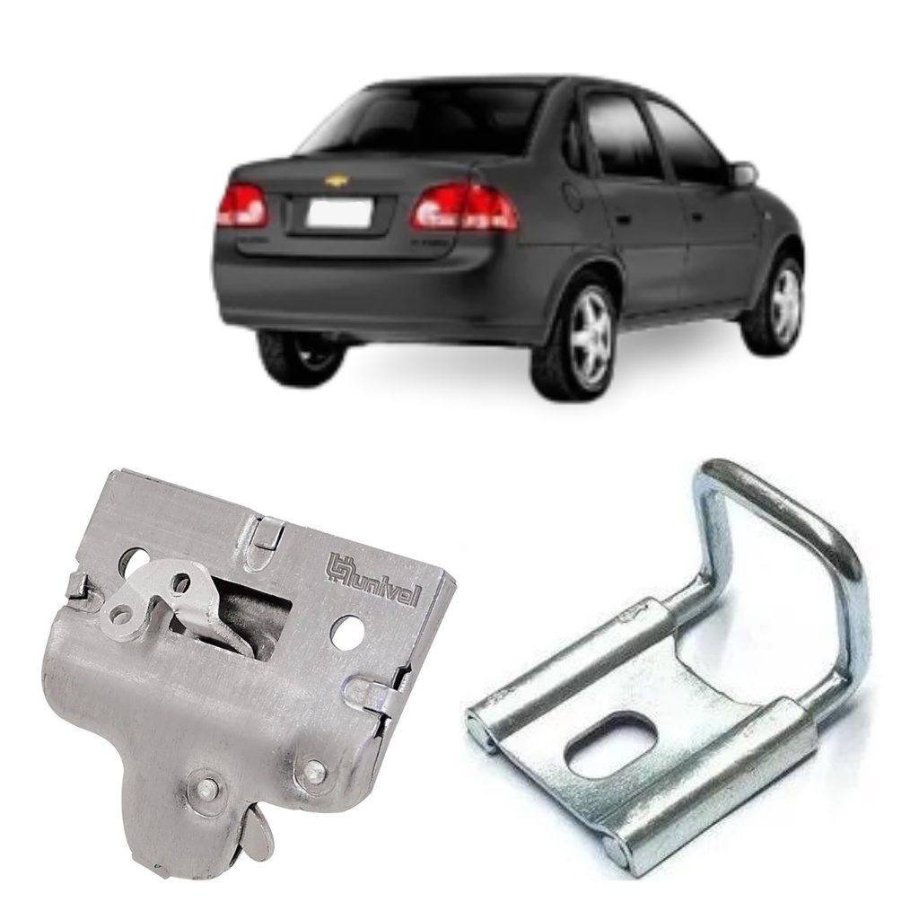 Fechadura E Batente Porta Malas Corsa Sedan Classic Todos em Oferta na Shopee