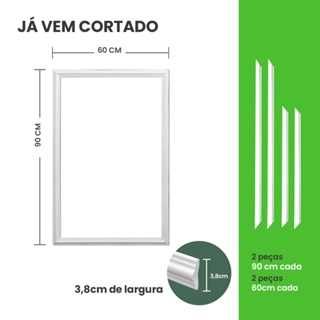 Roda Meio Boiserie Autocolante Kit Cortado 60x90cm P/ Parede em Oferta na Shopee
